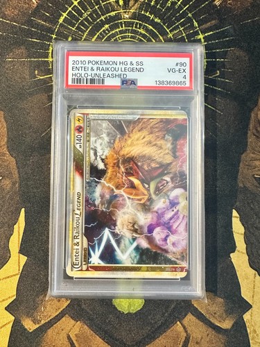 Entei & Raikou LEGEND graded PSA 4 for sale on eBay