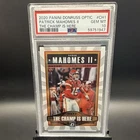 2020 Panini Donruss Optic The Champ Is Here Patrick Mahomes II #CH-1 PSA 10