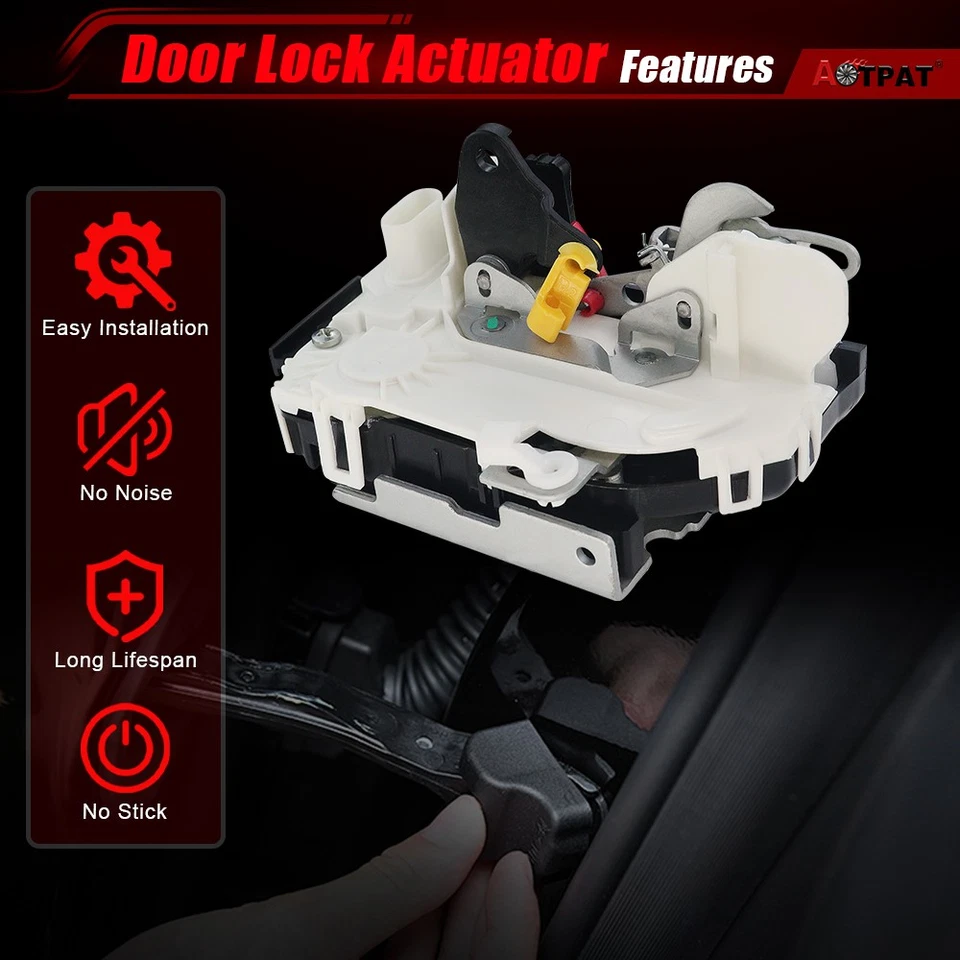 Actuador de cerradura de puerta 931-093 para Chrysler Town & Country Dodge Jeep Ram trasero derecho Foto 4 de 4