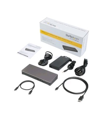 StarTech Dual 4K Monitor Thunderbolt 3 Laptop Dock TB3DOCK2DPPD free shipping