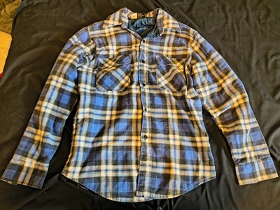 JCPenny Plaid Button Up Long Sleeve Shirt/Jacket [M Size]