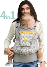 Lillebaby 4-In-1 Essentials Baby Carrier Grey Eternity Knot 3D Mesh Breathable