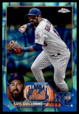 2023 Topps ChromeAqua Blue Lava Lamp Refractor Luis Guillorme #Usc149 /175
