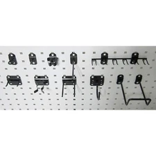 GRAINGER APPROVED 5TPP0 Pegboard Hook Assortment Kit 5TPP0