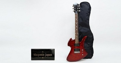 BC Rich Mockingbird E-Gitarre Flame Maple Top Red Translucent Great Shape