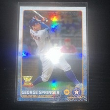 2015 Topps - Rainbow Foil #318 George Springer