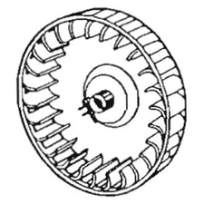 Furnace Combustion Wheel Furnace Combustion Wheel for NT-24BW, NT-24SP, NT-30BW,