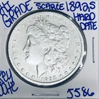 1892 S MORGAN SILVER DOLLAR AUTHENTIC HI GRADE U.S. MINT COIN RARE KEY DATE 5586