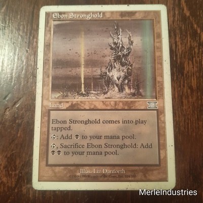 Ebon Stronghold Core Set 6th Edition MP - MTG
