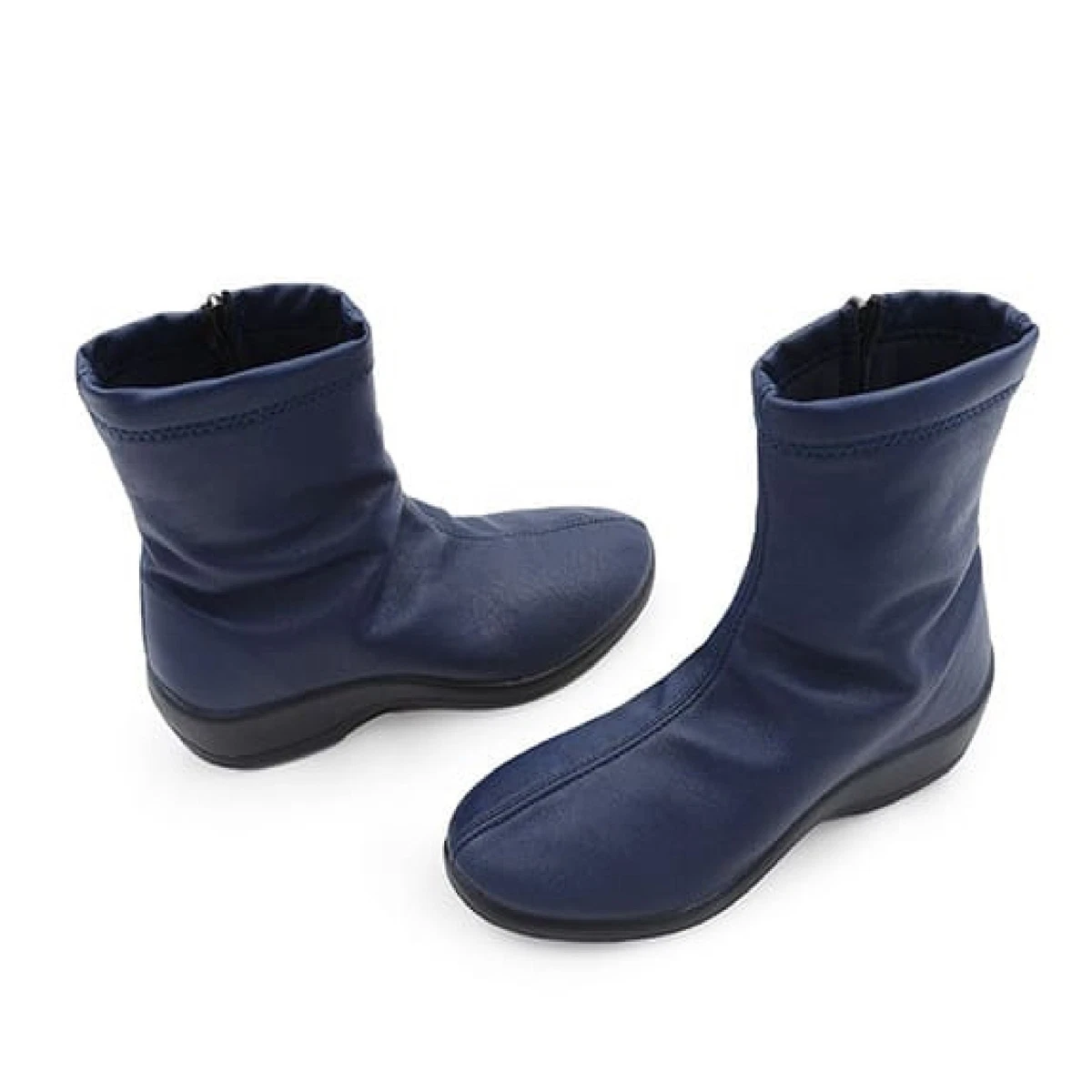 Cotswold Laverton Ankle Boots - Waterproof Navy Leather Boots With Memory Foam (Euro Size 37)