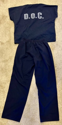 Bob Barker (Large) DOC prison jail Inmate uniform