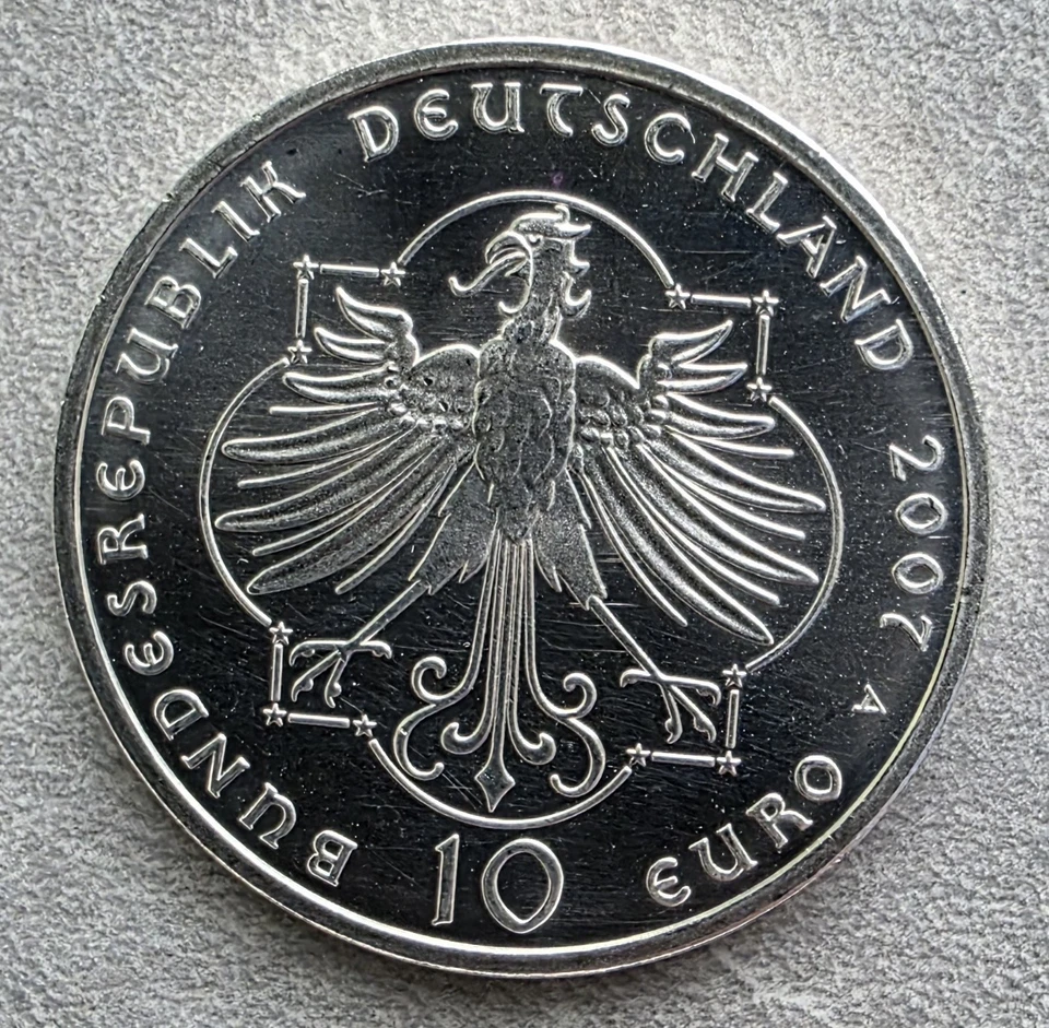 10 euro Silbermünze Deutschland 925 2007 500.Geb. Elisabeth von Thüringen Kapsel - Bild 2 von 2