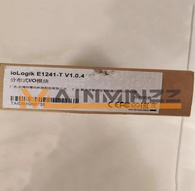 One New MOXA ioLogik E1241-T Ethernet I/O module