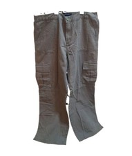 Aeropostale Women's Relaxed Fit Mid Rise Straight Leg Utility Cargo Pant