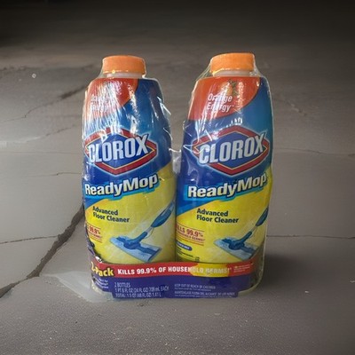 Clorox Ready Mop Advance Floor Cleaner Orange Energy 2 Pack