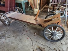 Vintage Wooden Soap Car / pedal car.