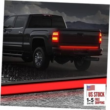48 Inch Tailgate Light Bar, Aluminum Frame LED Tailgate 48" Rigid - Red Turn