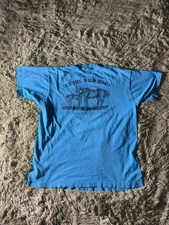 Vintage 90s Save The Wild Horses Distressed T-Shirt Size XL Nature!!!!