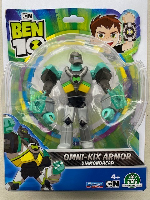 BEN 10 DIAMONDHEAD OMNI-KIX ARMOR FIGURE NEW TOY | eBay