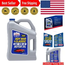 Hot Rod & Classic Car 10W-30 Motor Oil - 5 Quart for Ultimate Engine Protection