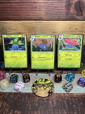 All with SWIRLS - Oddish 001 Gloom 002 Vileplume 003 Cosmos PFL Promos NM