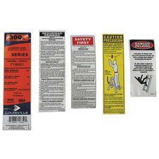 LOUISVILLE LADDER PK-FY8000 Label Kit 42DV44