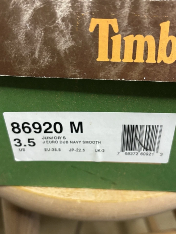 Timberland Euro Hikers 3,5 años de colección para niños nuevos Foto 3 de 4