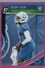 2018 Donruss Optic #127 Deon Cain Pink