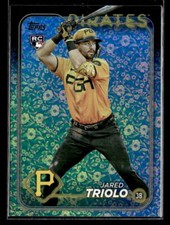 2024 Topps #281 Jared Triolo (Easter Flowers #/50)