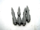 GI Joe Cobra 1983 Wolverine Original Parts Set of 4 missiles