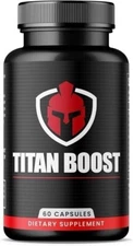 Titan Boost All Natural Energy Management Dietary Supplements - (60 Capsules)