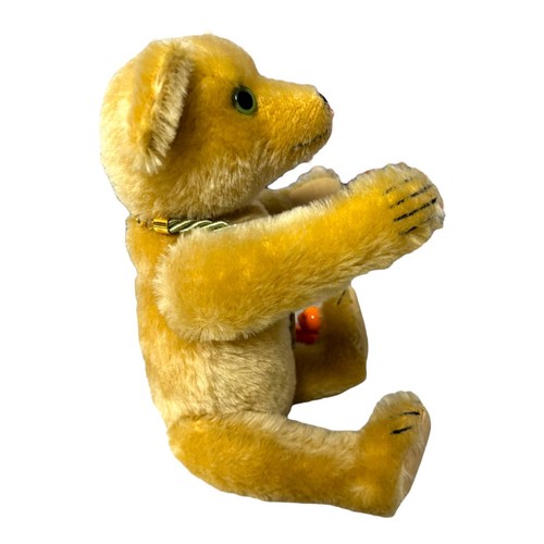 Steiff Mohair Anno Bär verbunden signiert Tweed Roosevelt 50 Jahre zusammen 10 Zoll - Bild 4 von 13
