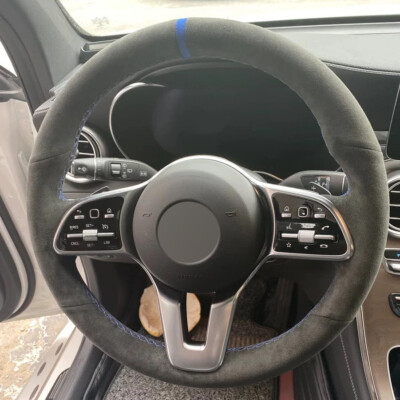 Alcantara Car Steering Wheel Cover Real Leather for MERCEDES BENZ Sprinter