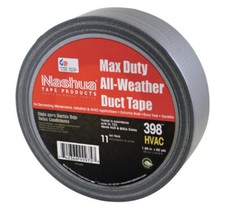 Nashua Duct Tape Max Duty All Weather Hvac 1.89 In X 60.1 Yd X 11 Mil Qty 10