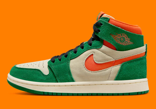 Air Jordan 1 High Zoom Komfort 2 Pin grün Gatorade DV1305 308 Größe 12 W/10,5 M - Bild 3 von 11