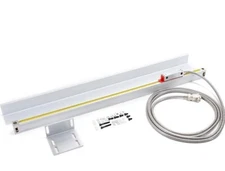 TOAUTO Digital Readout 2 Axis 3 Axis DRO Display Linear Scale 450MM 18" Precis..