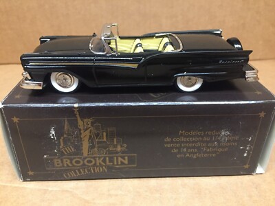 BROOKLIN MODELS METAL 1:43 SCALE 1957 FORD SKYLINER TOP DOWN  BRK.35A NEAR MINT