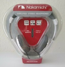 Nakamichi Amplified Stereo Headphones NK2000 White