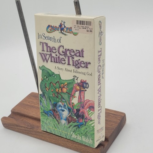 Brand New Sealed Gnoo Zoo In Search of The Great White Tiger Following God VHS - Picture 2 of 6