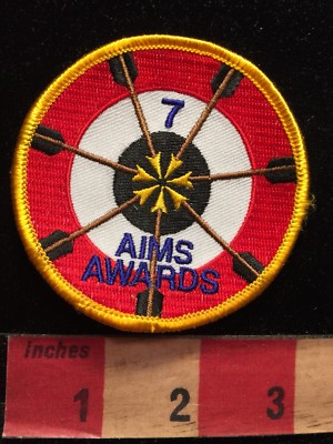 Bow & Arrow Target Patch 7 AIMS AWARD 82D7