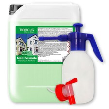 (7,20 €/L) 25 L Nell Facciata Rimuovi Pavimentazione Verde con Bottiglia Spray da 1,8 Litri