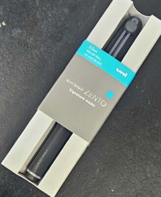Mitsubishi Uni-ball ZENTO Black 0.5mm Signature Model Gel Pen Japan Limited NEW