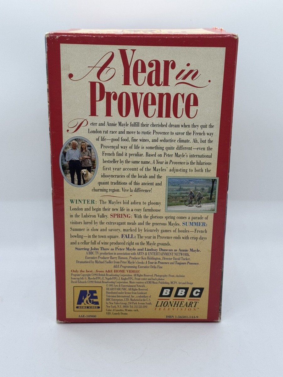 その他 Year in Provence [VHS] A Year in Provence, A - Complete Set (VHS, 1996, 4-Tape Set