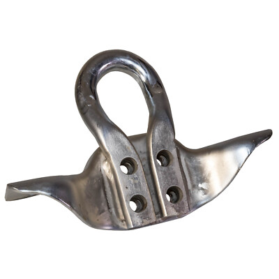 NEW OEM 17-22 Ford Super Duty CHROME Front Tow Hook Bumper Bracket