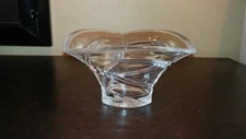Marquis by Waterford Crystal Vintage Trillium Triangle shape Bowl