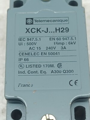 TELEMECANIQUE XCK-JH29 LIMIT SWITCH | eBay
