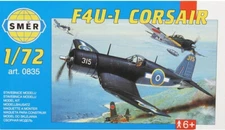 172 Chance Vought F4U-1 Corsair Směr 0835 Plastic Model kit