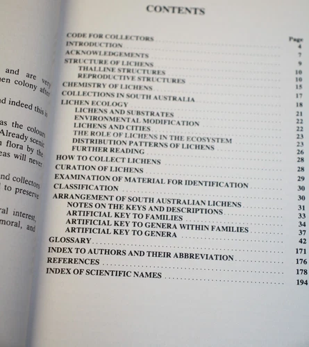 Lichens Of South Australia By Rex Filson & Roderick Rogers - Picture 2 of 2