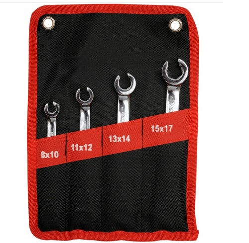Set 7 Chiavi Esagonali Per Freni Auto E Moto - Astuccio Pratico Con Misure Complete 6x8 A 22x24mm - Foto 2