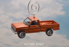 1985 Ford Ranger XL Pickup Truck Custom Christmas Tree Ornament 4X4 RARE Adorno